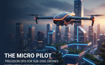 The Micro Pilot: Precision Ops for Sub-250g Drones